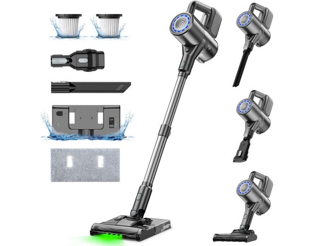 Zmh Aspiradora De Mano S7 Plus Inalámbrica Con Batería Iones De Litio Y Potencia De Succión 40kpa