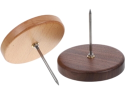 Soportes Para Tickets De Madera Y Metal (2 Unidades) Para Cocina Y Oficina.