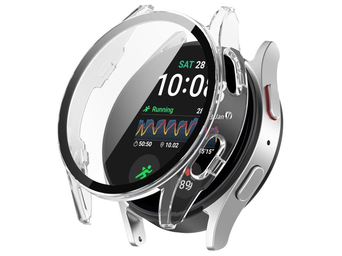 Tech Protect Defense360 - Funda transparente para Samsung Galaxy Watch 7 (40 mm)