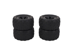 4 Neumáticos De Goma Resistentes Al Desgaste Para Coches Rc Wltoys 144010 Scy 16101 Mjx Con Control Mejorado.