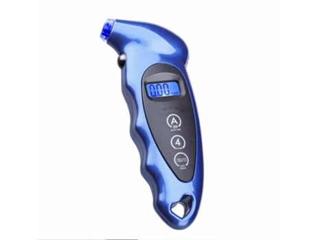 Herramienta digital del medidor de presión de neumáticos del coche, pantalla lcd de diagnóstico de neumáticos[Azul]