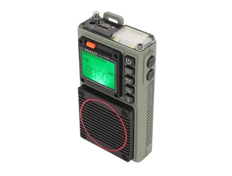 Radio de Banda Completa HURRISE Radio de Banda Completa de Bolsillo con Sonido Bajo Señal Estable y Diseño de Radio de Coche