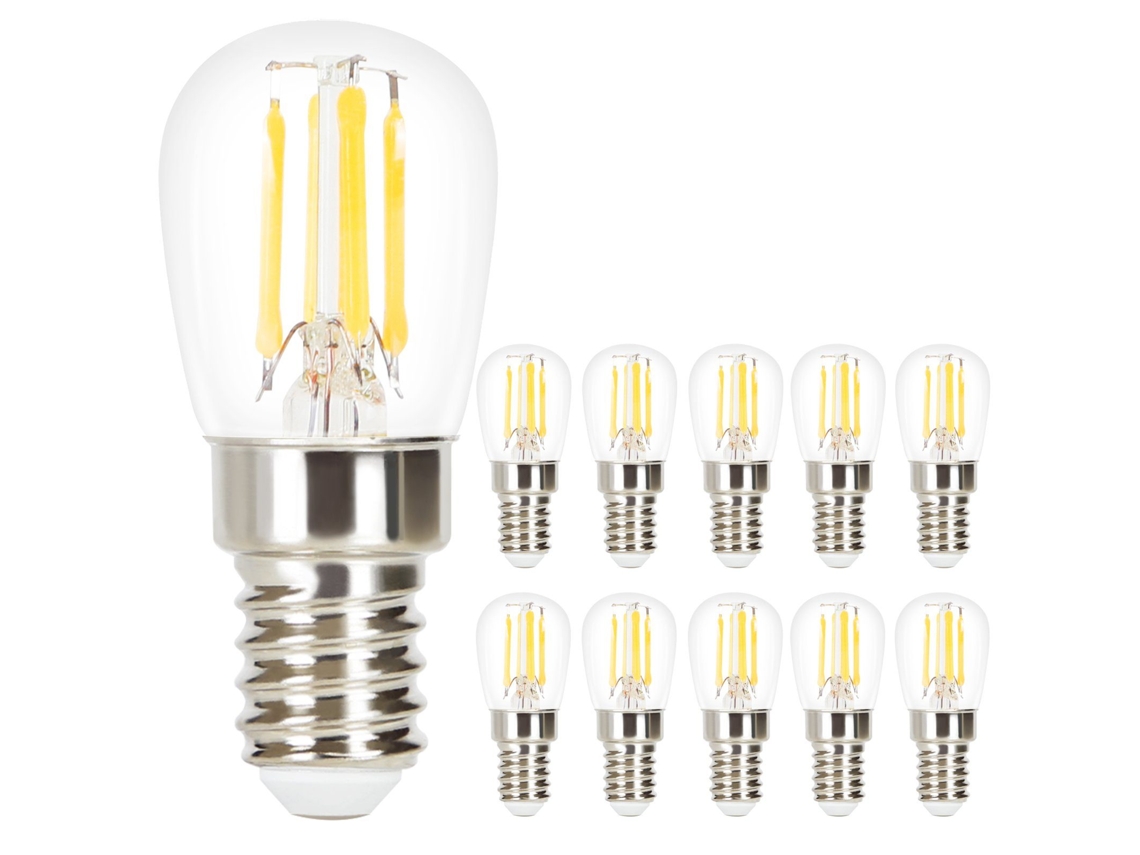 Bombilla LED retro Edison E14 de 4 W ST25, 2700 K, para dormitorio y pasillo ZMH