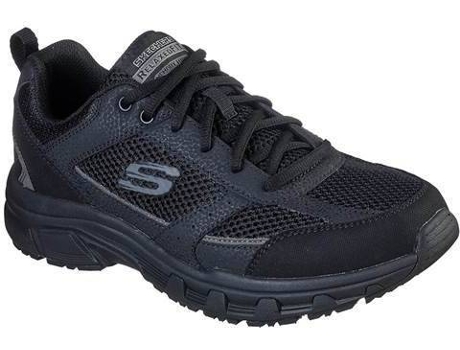 Botas SKECHERS Cuero Hombre (45 - Negro)