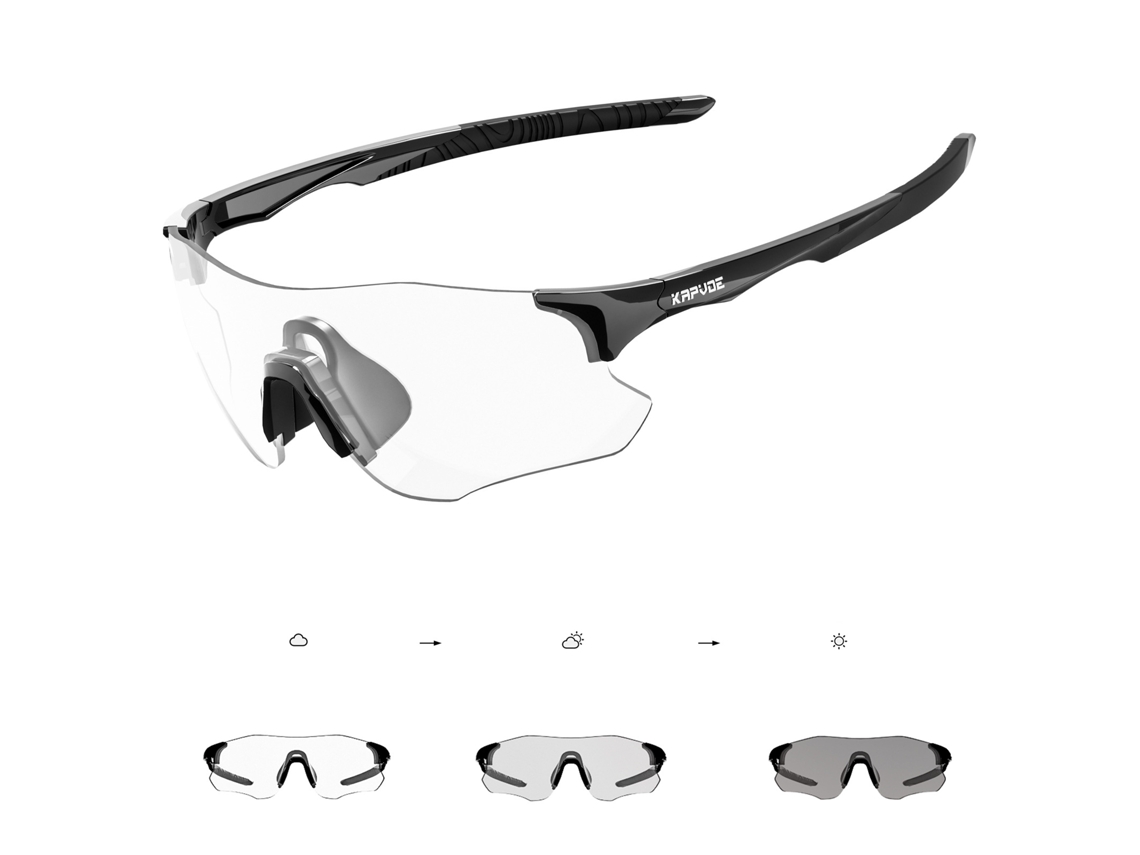 Gafas Fotocromáticas Para Ciclismo, Resistentes Al Viento Y A La Arena, Ideales Para Ciclismo, Running Y Deportes Al Aire Libre.
