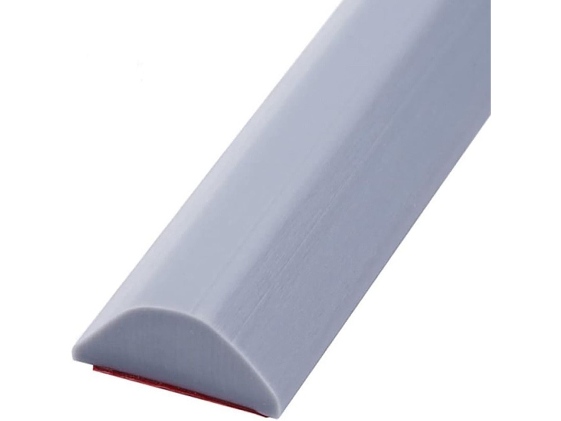 Protector de umbral de ducha, protección contra agua, gris, 50 cm, Jortmrd