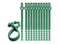 2026-10 Cintas Para Plantas Resistentes, 35cm Ajustables, Soporte Para Árboles Y Jardín, Reutilizables