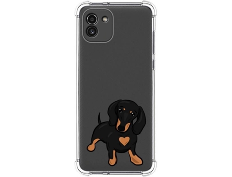 Carcasa para Samsung Galaxy A03 TUMUNDOSMARTPHONE Dibujos Antigolpes Perros 04 Multicolor