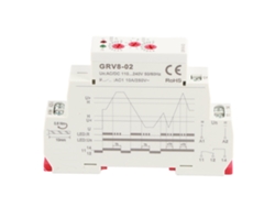 Grv8-02 Relé Monofásico De Control Y Monitorización De Tensión Con Protección Contra Sobretensiones