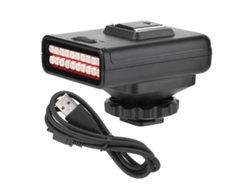 Linterna De Visión Nocturna Infrarroja Ln-3 Portátil Para Fotografía, Carga Usb, Distancia De Disparo 20m