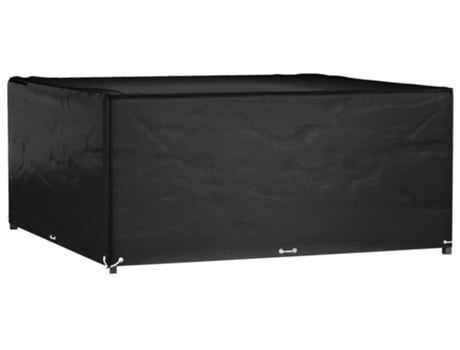 Funda Para Muebles De Jardín VIDAXL Negro Polietileno (300x300x75 cm)