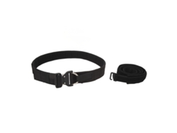 Cinto De Combate Battle Belt Com Fivela De Metal De Liberação Rápida Camada Dupla Para Trabalho Ao Ar Livre Preto