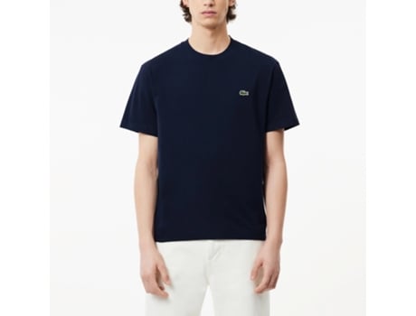 Camiseta de Hombre LACOSTE Sapatos Tecido Azul (L)