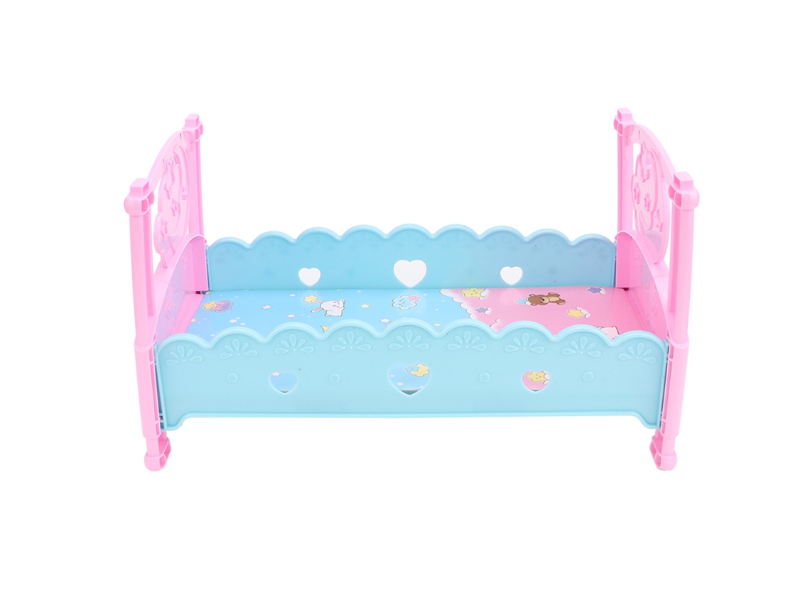 Dan26-cuna De Muñeca Mini Simulación Muebles Juguetes De Casa De Juego Accesorios Para Niños