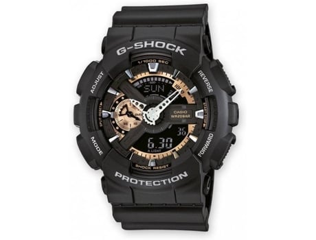 Reloj Digital CASIO Hombre (Goma - Negro)