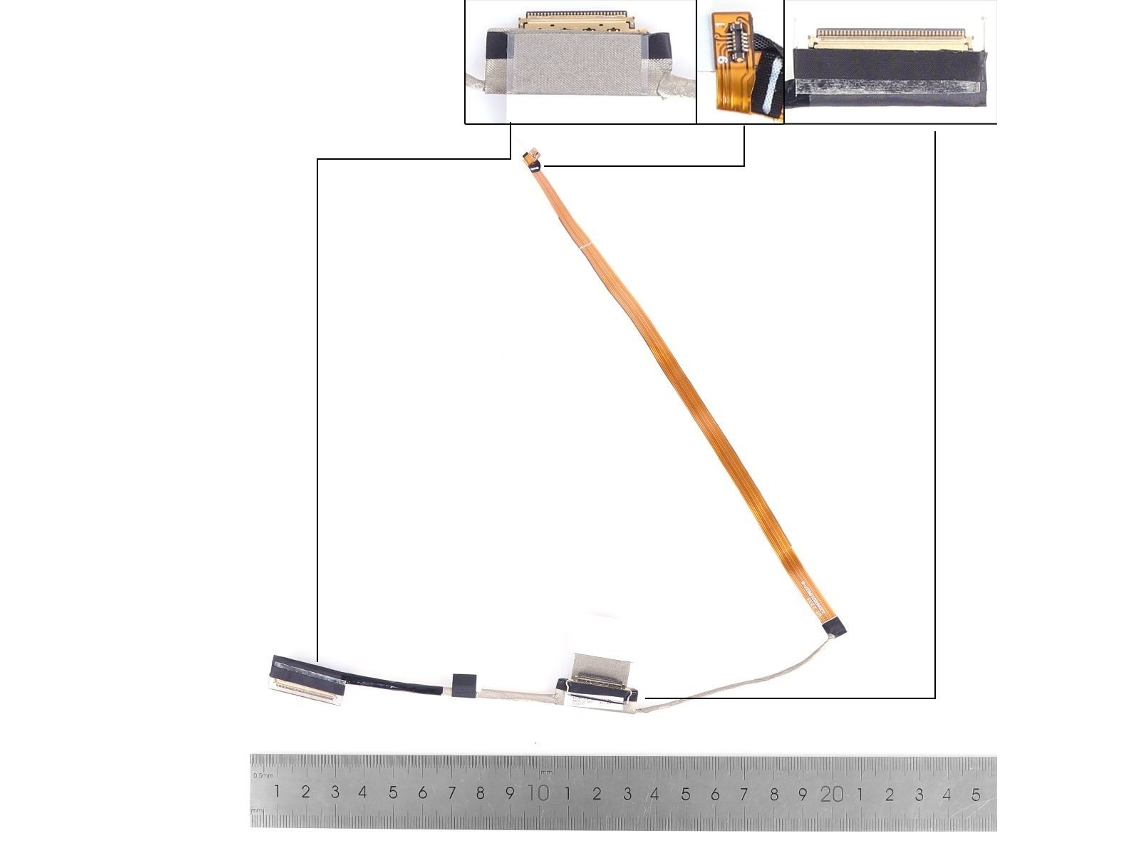 Cabo Lcd/led Dell Vostro 5301 V5301 30pin 0,5 450.0lj01.0021 0jx5nr Compativo