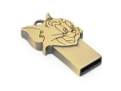 Pendrive Usb 2.0 Metal Impermeable Almacenamiento 16gb Memoria Portátil Para Transmisión Compartir Datos