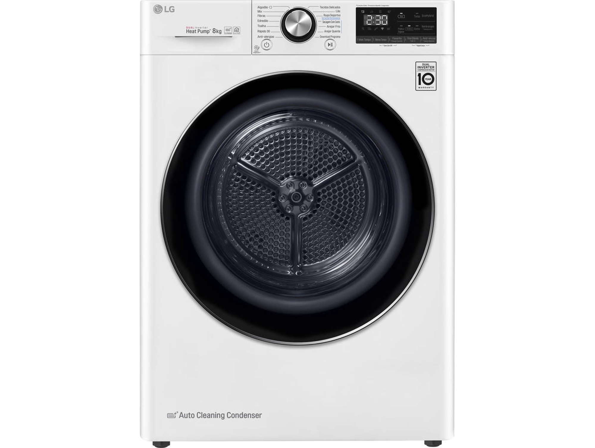 M.S.ROUPA LG RC80V9AV2W B.CALOR 8KG A+++