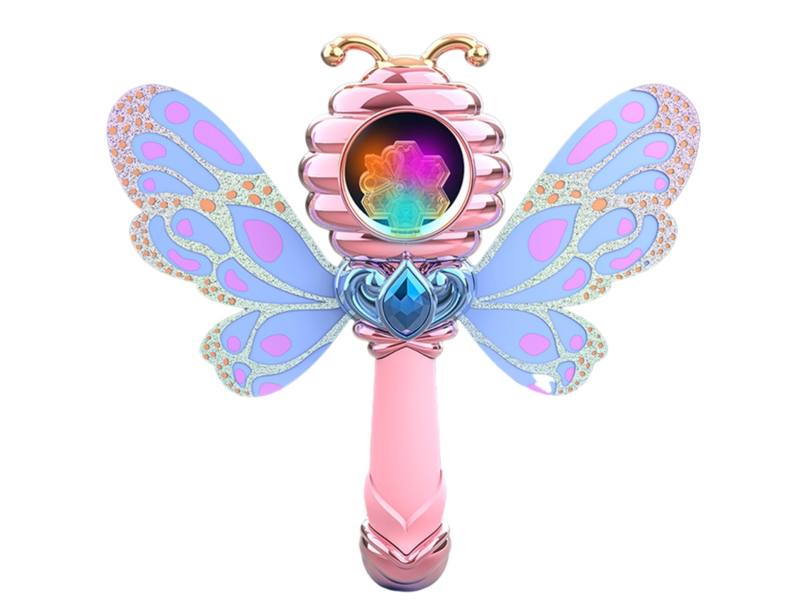 Ats-varita Iluminada Led Con Música Varita Princesa Juguete Para Niñas Accesorio De Juego Fiesta Regalo