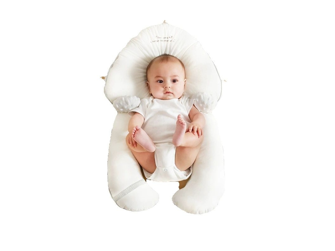 Respaldo neonatal ajustable MDUG para recién nacidos, corrige la postura (blanco, 2 unidades)