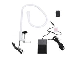 Rebe-lámpara Uv Led De 5w Para Extensiones De Pestañas Con Pedal Pie Y Brazos Flexibles, Clip Y Clamp, Cura Rápido 3s, 100-240v, Plug Ee.uu.