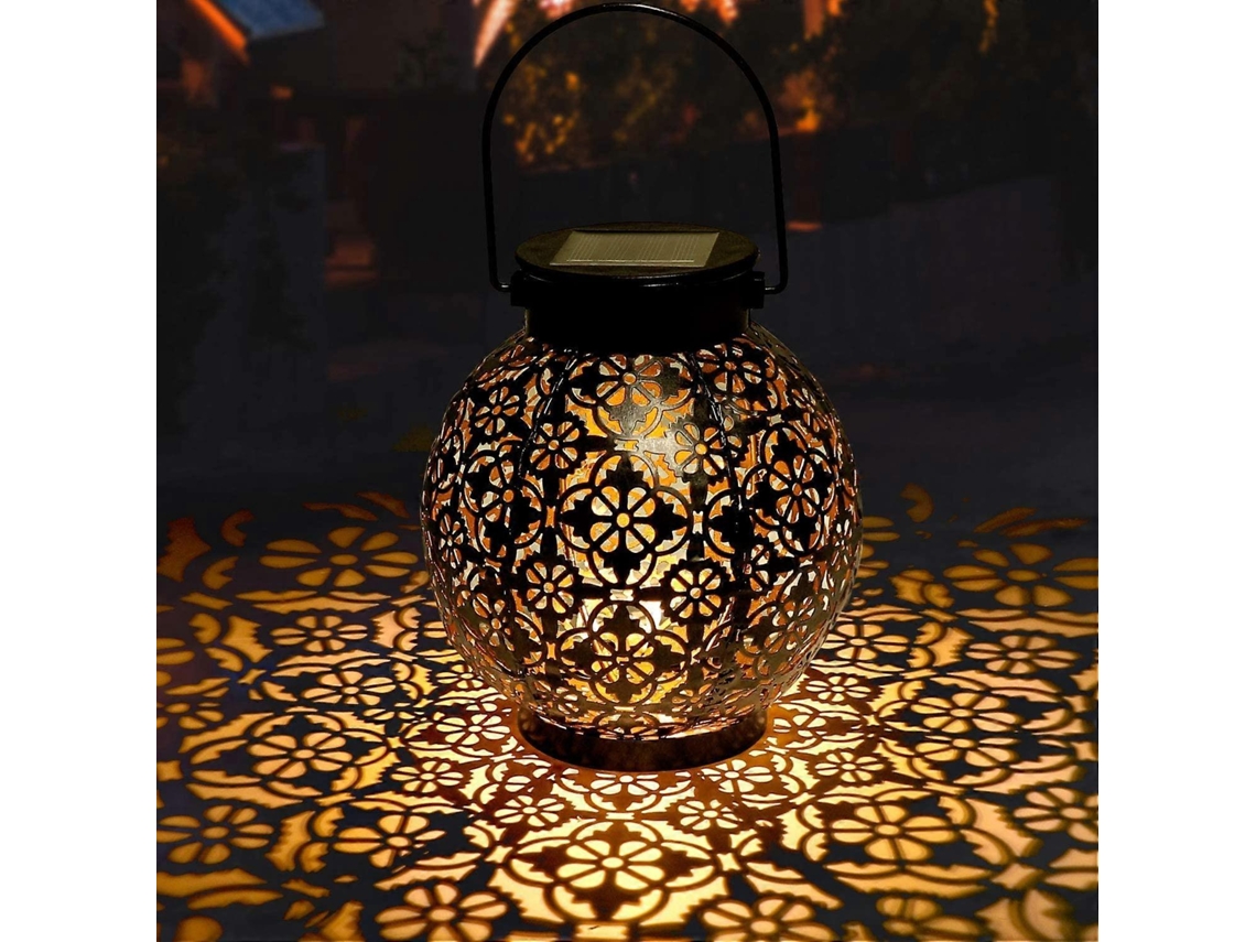 Rebe-lámpara De Jardín Solar Led Decorativa Exterior Impermeable Ip44 Inalámbrica Recargable Para Exterior E Interior