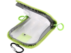 Funda Transparente Para Señuelos De Pesca. Protege El Anzuelo. Verde.
