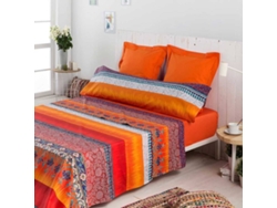 Juego de Sábanas COTTON ARTEAN Indi (Multicolor - Cama de 90 cm - Algodón)