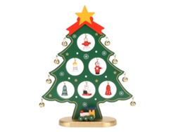 Adorno de madera para árbol de Navidad ecológico y seguro