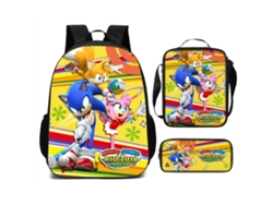 Mochila escolar de tres piezas Mario42*