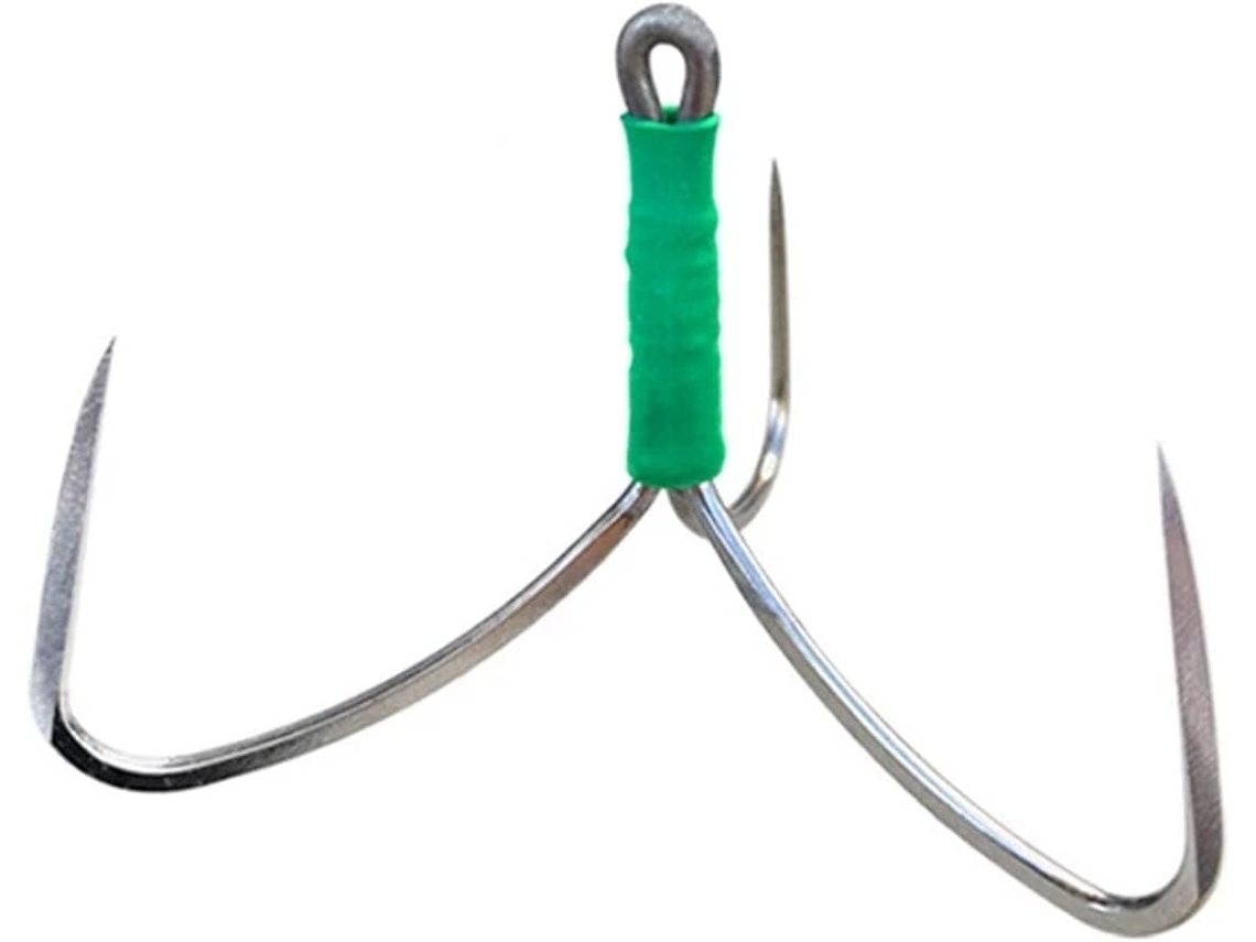 Juego De Anzuelos Portátiles Moisture Circle Fish, 10 Unidades/lote, Afilados Gran Resistencia, 7 G, 9 Trip...