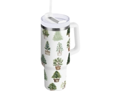 Árbol Navidad Vaso Botella Taza Acero Inoxidable - Vaso Térmico Portátil