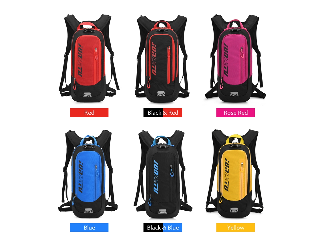 Mochila De Ciclismo Ligera Y Transpirable Para Deportes Al Aire Libre, Acampada, Senderismo, Running Y Viajes, Con Compartimento Para Sistema De Hidratación.