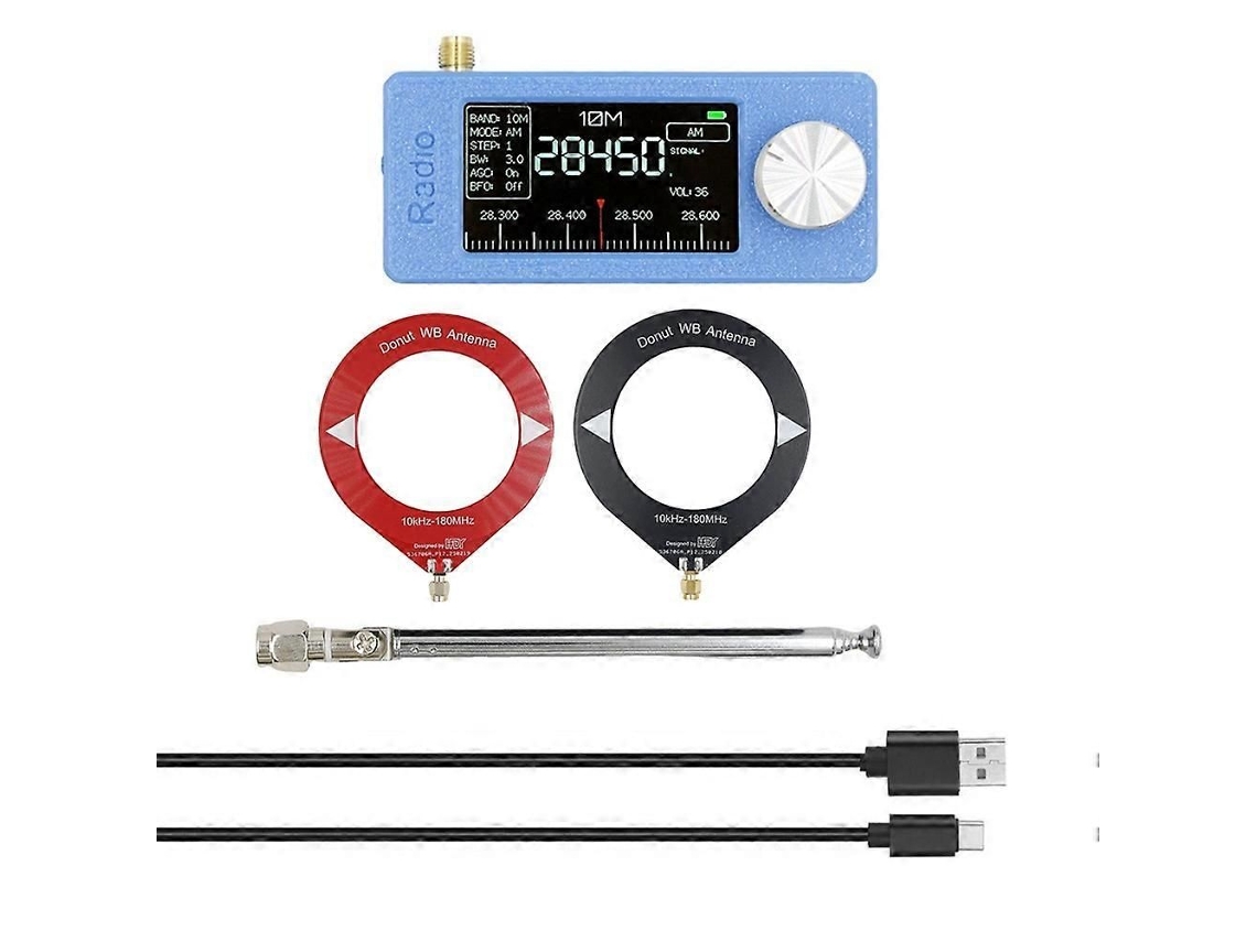 Radio de emergencia GOKOCO con manivela, multifuncional, para camping.