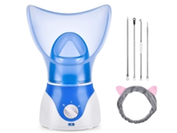 Facial SPA Steamer, Facial Moisturizing Face Steamer, Sauna Facial com Difusor de Aromaterapia (Azul)
