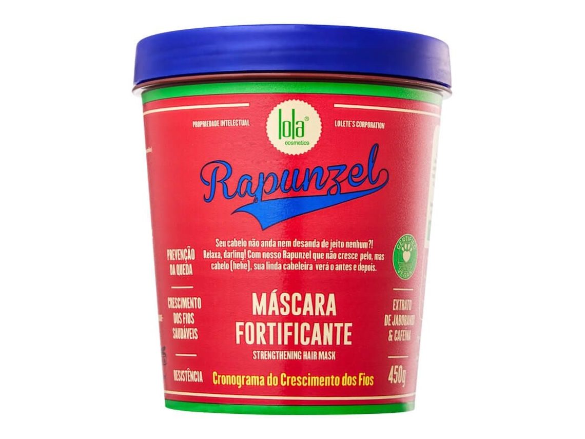 Máscara LOLA COSMETICS Fortificante Rapunzel (450 gr)
