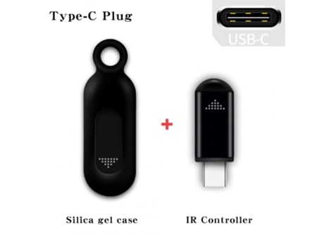 Controlador remoto Inalámbrico IR USB C Controlador inteligente para Xiaomi Samsung TV Aire acondicionado tipo-c