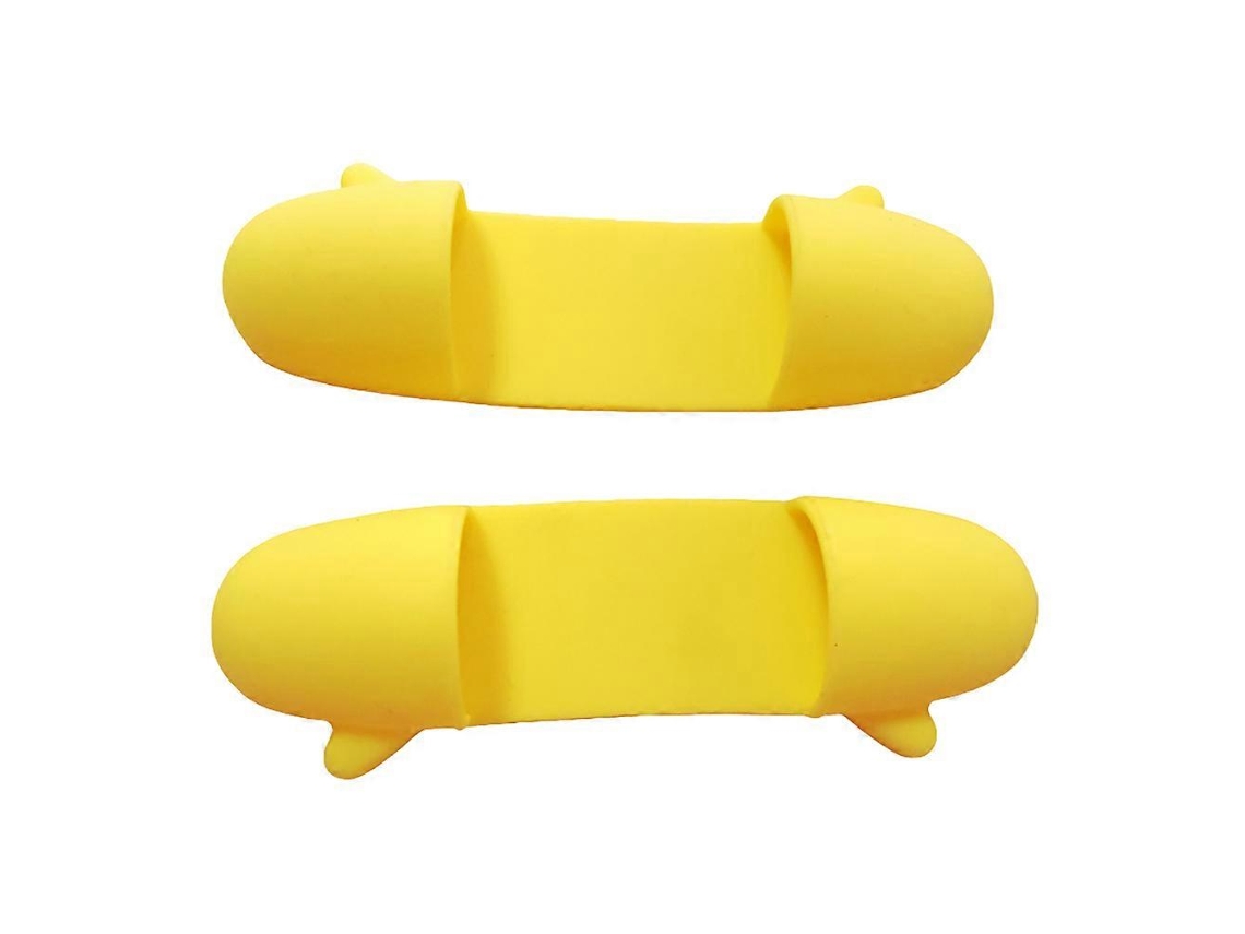 Par de mini pinzas de silicona para dedos con aislamiento térmico para cuencos, platos y estufas eléctricas Nostalgia88