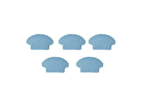 Conjunto de 5 peças de esfregões de pano para ecovacs deebot dt85g/dt83/dg710/de35/dw70