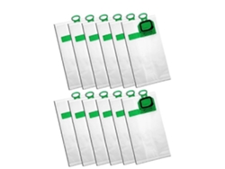 Juego de 12 bolsas de repuesto para aspiradoras Vorwerk VK140 y VK150-140.