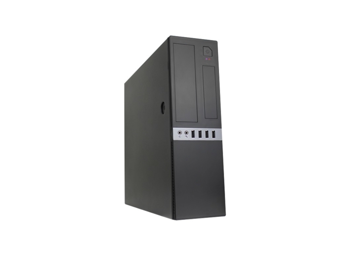 Caja PC COOLBOX T-450S Slimline Negro (Micro ATX Low Profile - Negro)