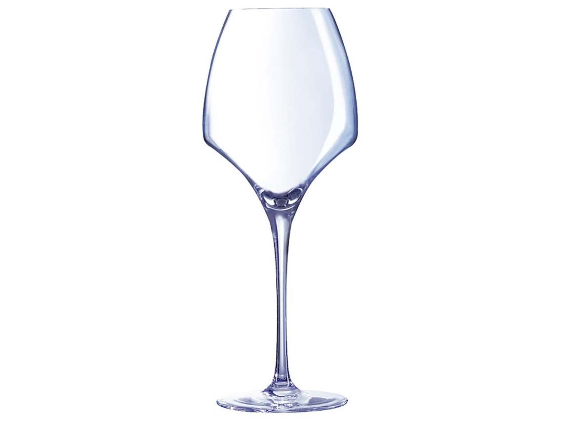 Vasos BIGBUY Open Up (40 cl - Transparente - Vidrio)