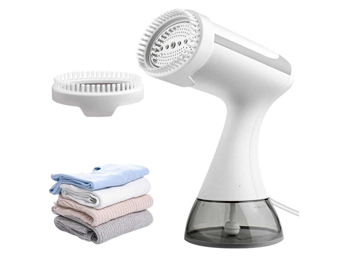 Vaporizador De Ropa Portátil, Calentamiento Rápido De 1500 Vatios, Tanque De Agua De 300 Ml (blanco) Chrui
