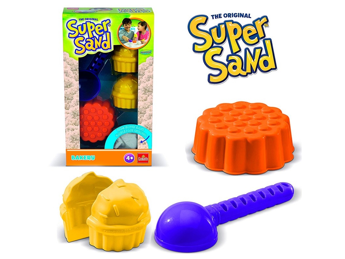 Super Sand Moldes Pasteleria GOLIATH  (4 años)