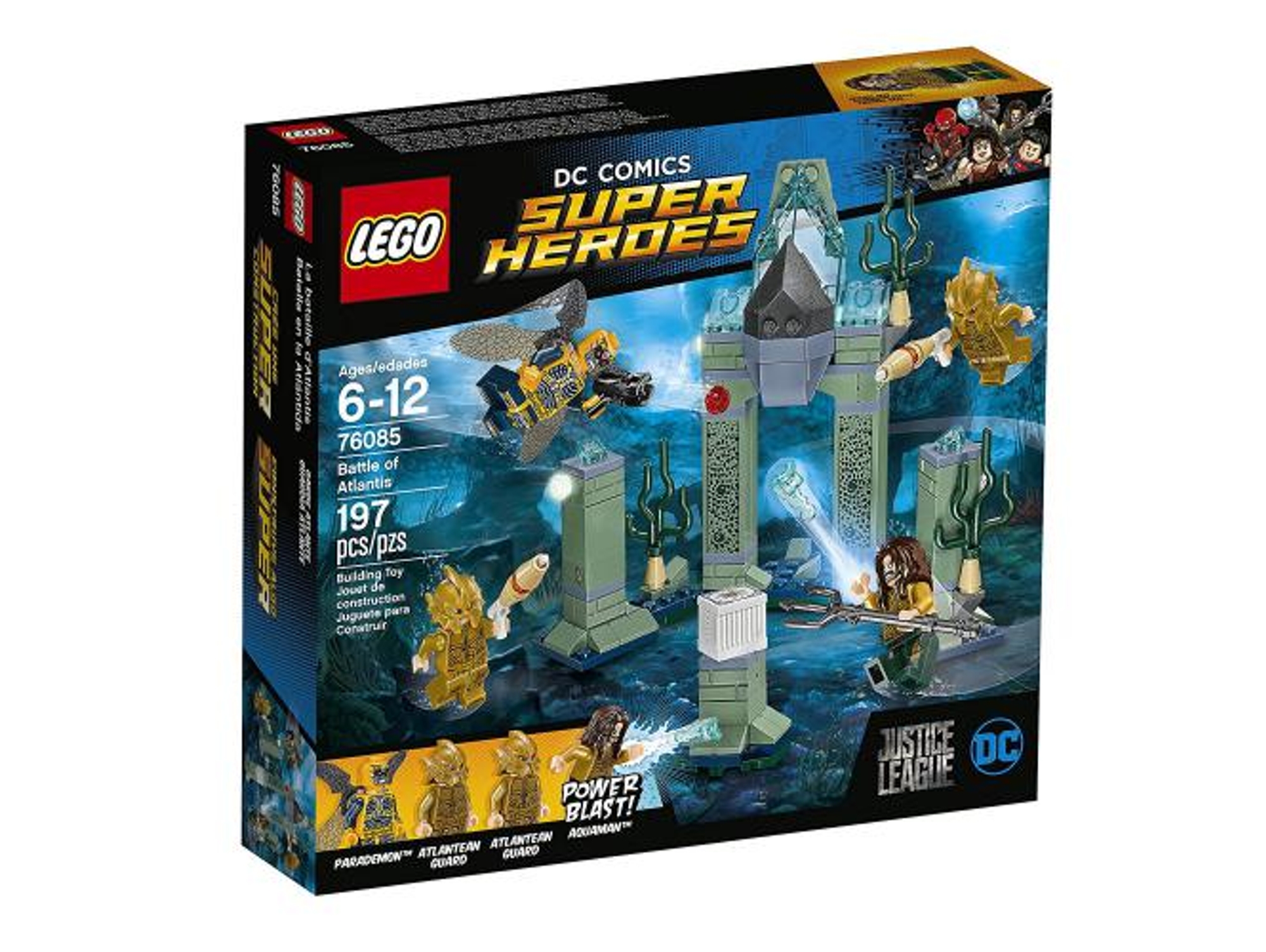 LEGO DC Comics: Combate de Atlantis 76085 (Idade mínima: 6 - 197 Peças)