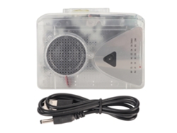 Reproductor De Casetes Portátil Con Radio Estéreo Fm/am, Conector De 3,5 Mm Y Altavoz Para Uso Diario.