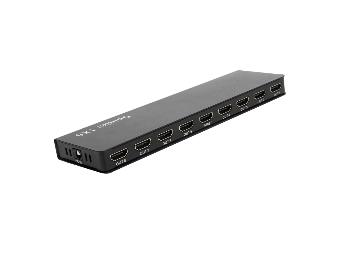 Divisor Hdmi 1x8 1.4 Full Hd 4k 3d Hdr 8 Puertos Metal Prize Au