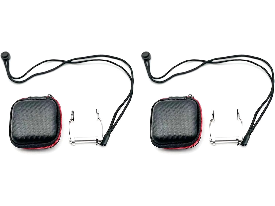 Pinzas nasales de buceo SFUSHOS sin aluminio con almohadilla