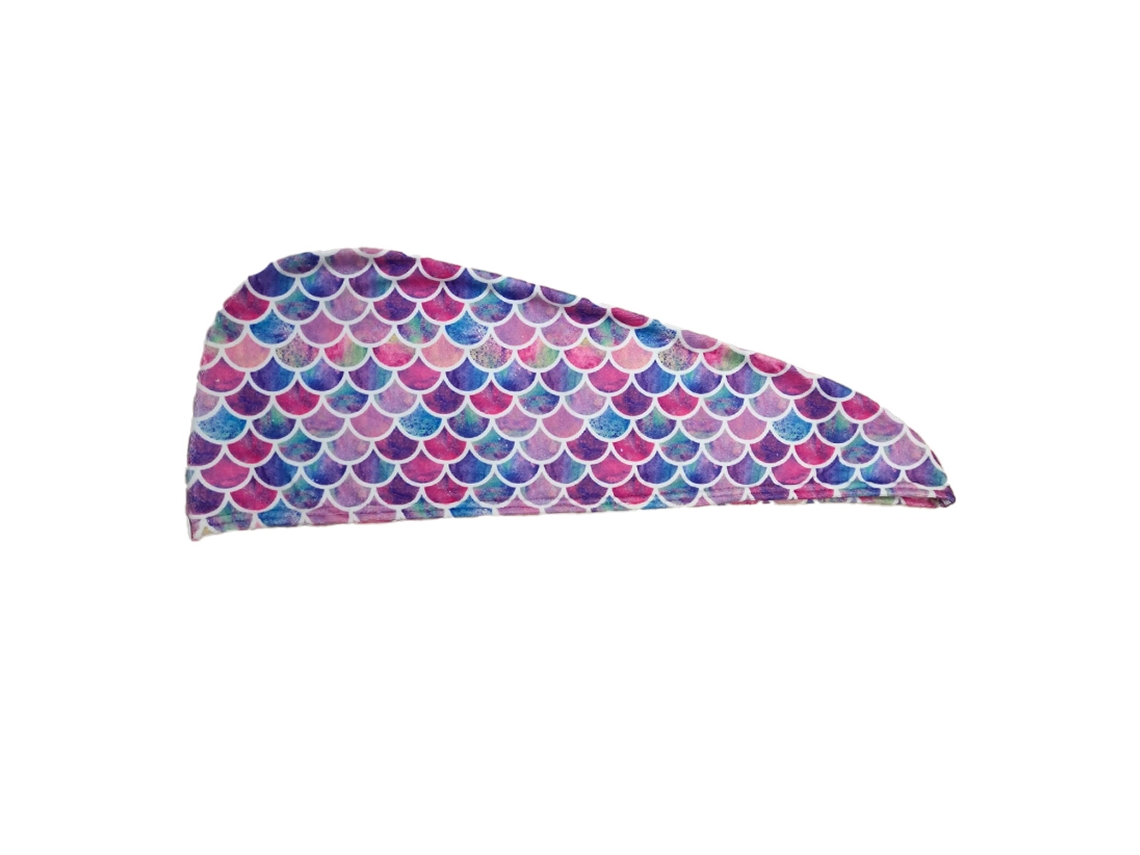 Toalla Kofihety Cabello Turbante Secado Microfibra Rosa (20x20x5cm)