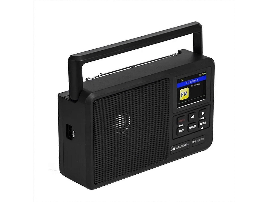 Rádio Portátil De Rede + Rádio Fm + Alto-falante Bluetooth Sem Fio